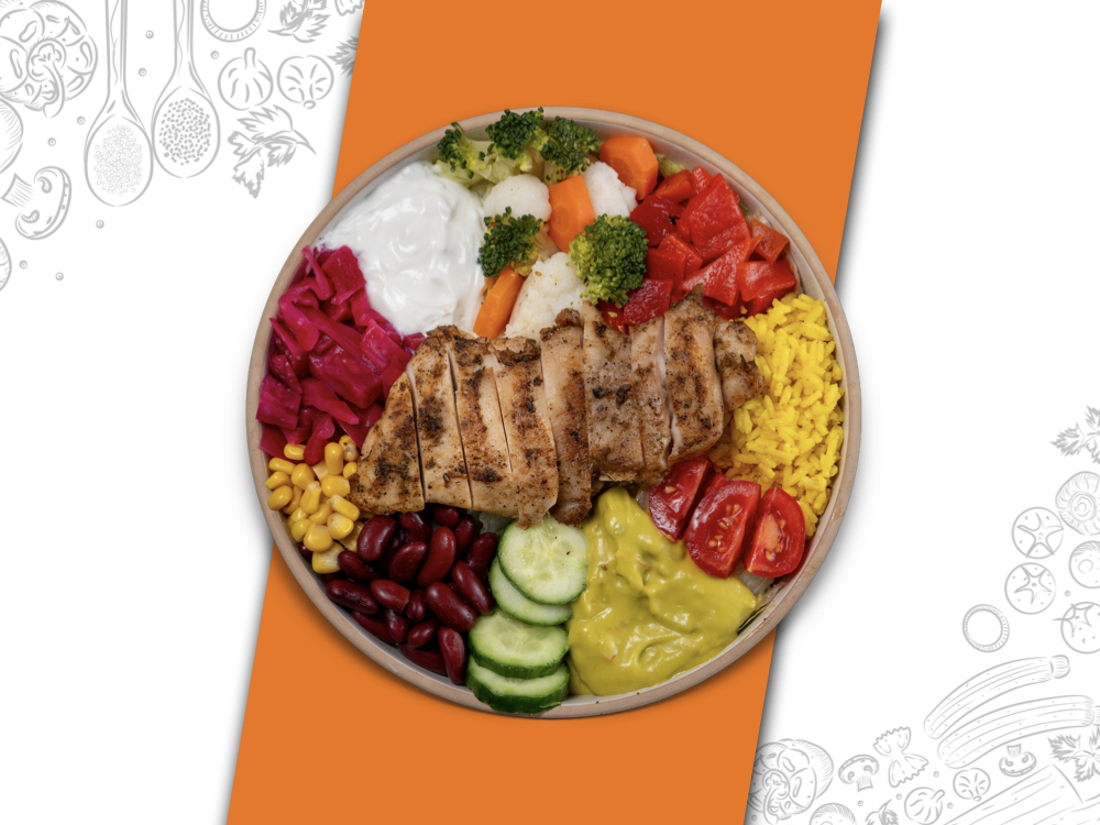 Izgara Tavuk Pirzola Bowl